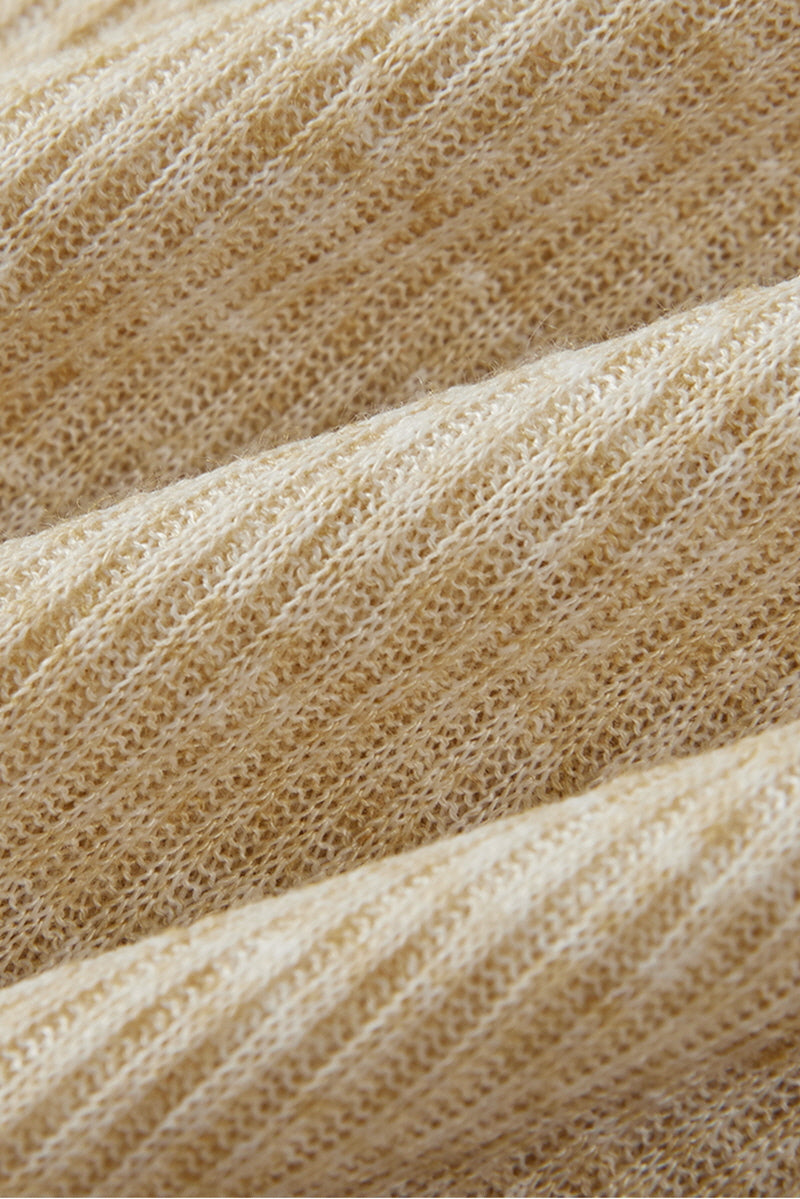 Asymmetrical Draped Pleated Knit Vest