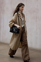 Relaxed Silhouette Trench Coat