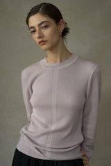 Ribbed Crew-Neck Base Top