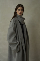 Lazy Collar Tweed Jacket