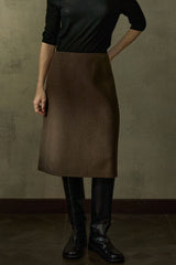 Straight Midi Skirt