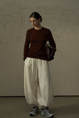 Volume Drawstring Slacks