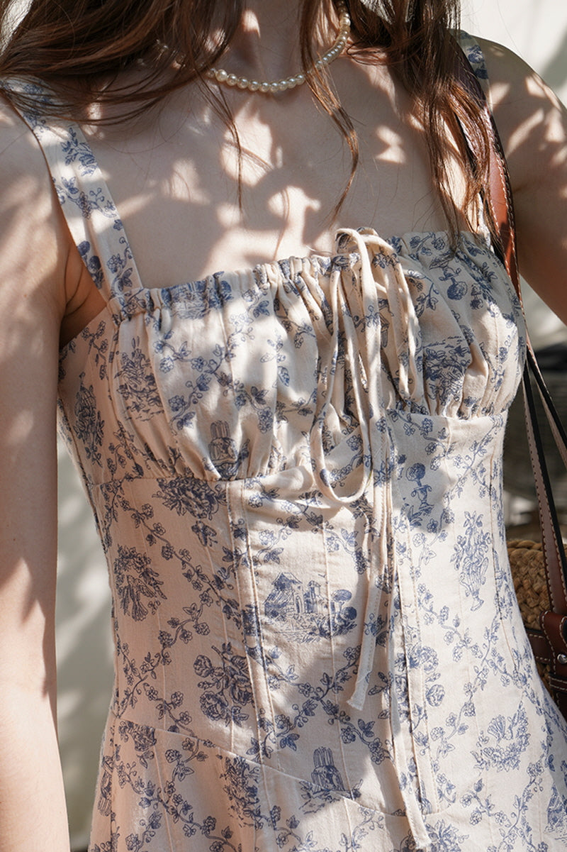 Vintage Floral Slip Dress