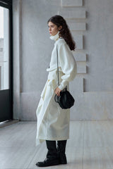 Relaxed Batwing Turtleneck Sweater