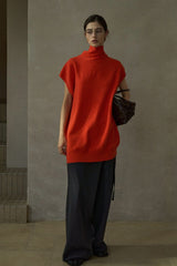 Streamer Lazy Knitted Vest