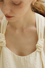 Halterneck A-Line Long Dress