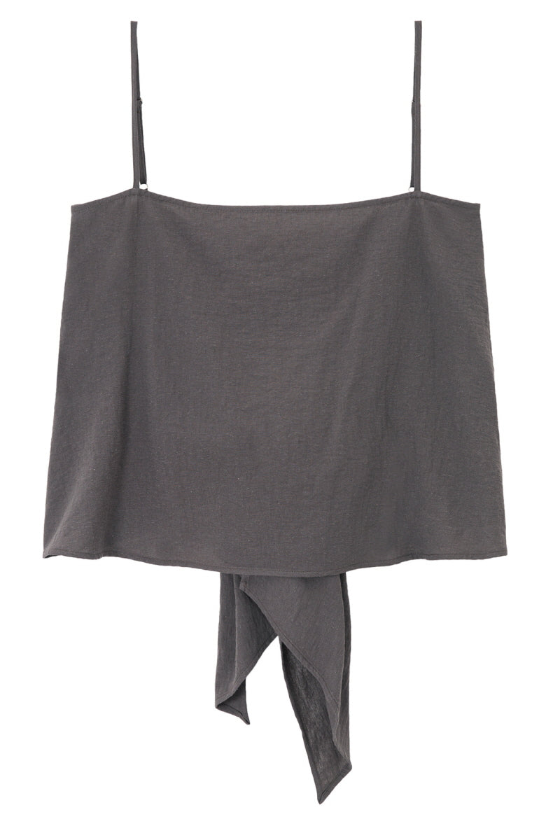 Slit Sleeveless Camisole Vest