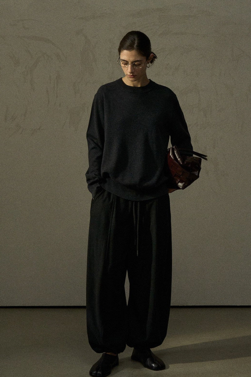 Volume Drawstring Slacks