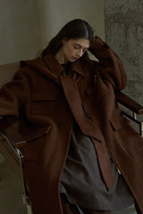 Oversized Textured Wrap Scarf
