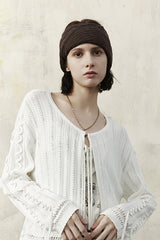 U-Neck Loose Cardigan