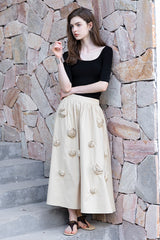 Off-Shoulder Slim Knit Top