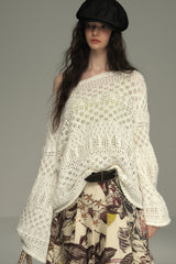 Hand-Pleated Midi Skirt