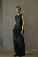 V-Neck Fitted Vest