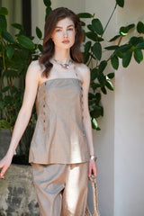 Relaxed Linen Vest
