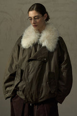 Fur Collar Hooded Parka