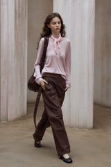 All-In-One V-Neck Pullover Sweater
