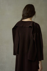 Streamer Mid-Sleeve Knit Dress