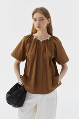 Beaded Raglan Sleeve Top
