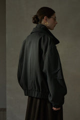 Double Zipper Silhouette Jacket