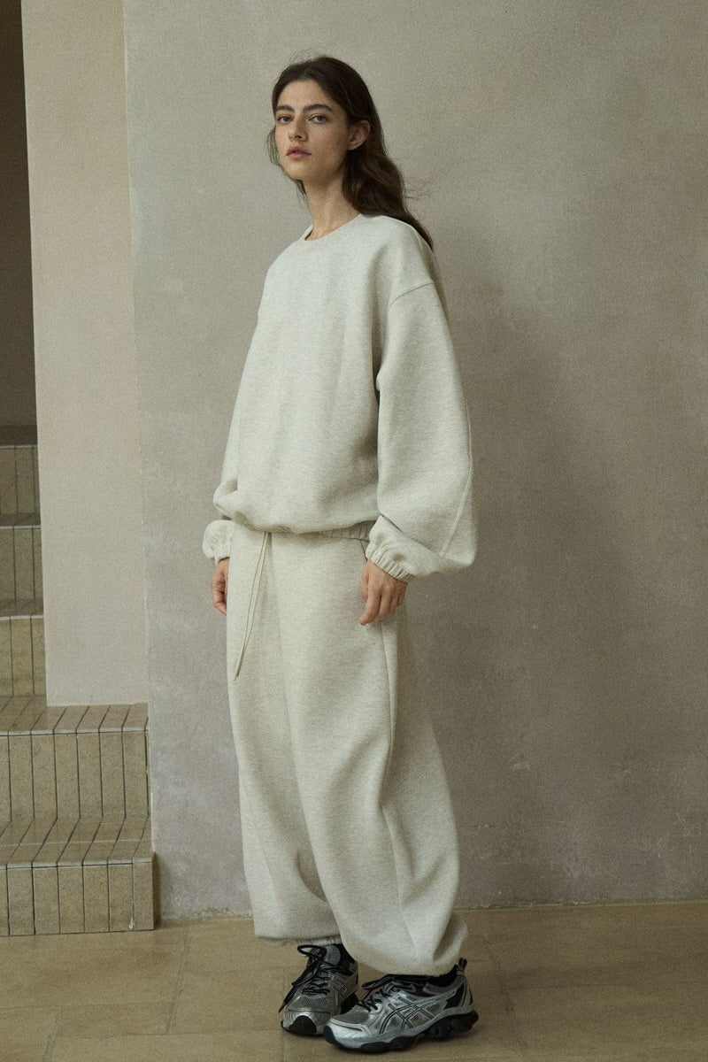 Relaxed Fit Twill Texture Pants