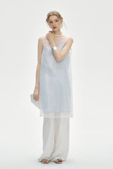 Layered Straight Sleeveless Dress