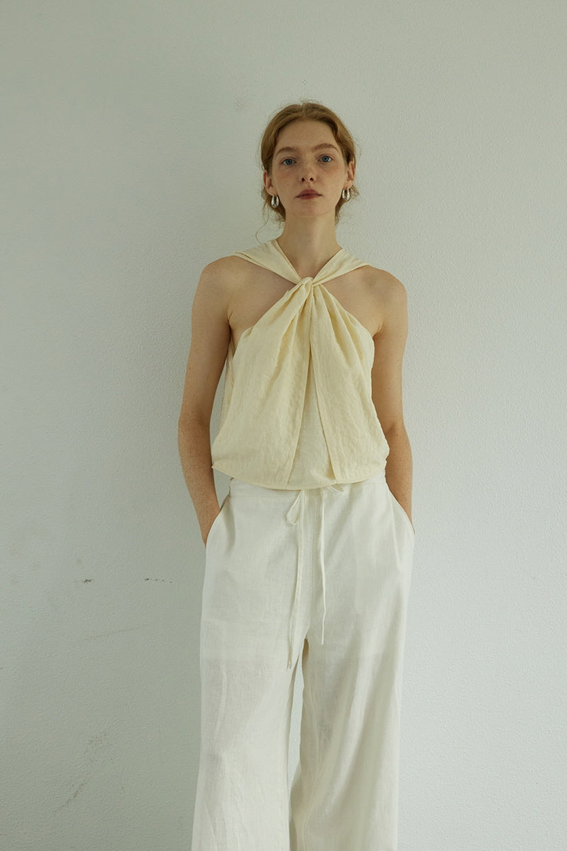 Three-Dimensional Knot Tank Top