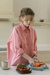 Lazy Loose-Fit Long Sleeve Shirt