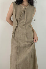 Raw Edge Dress