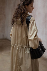 Relaxed Silhouette Trench Coat