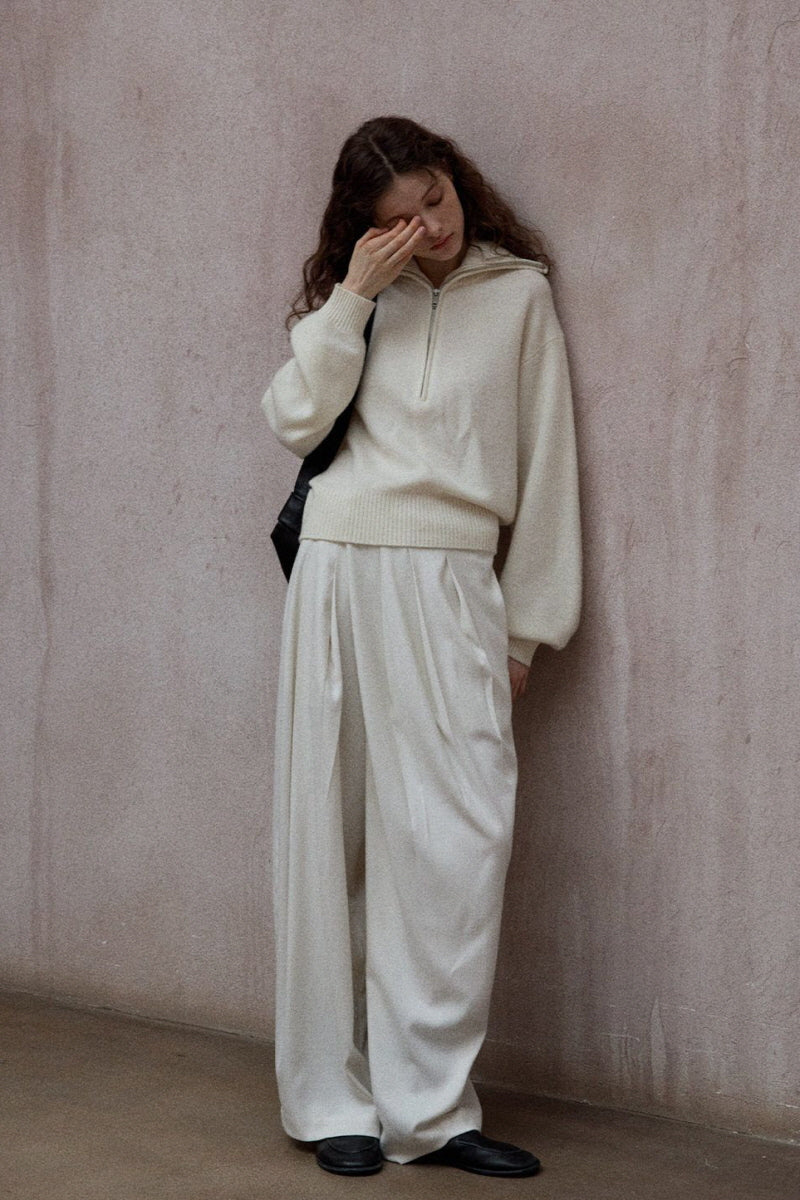 Lapel Sweater Pullover