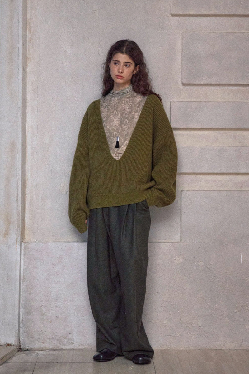 Volumetric Tapered Pants