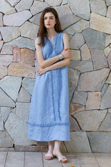 Vintage Resort Fringed Dress