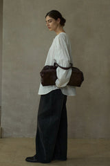 Contrast Line Minimalist Shirt