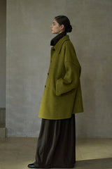 Two-Tone Hidden-Placket Reversible Jacket