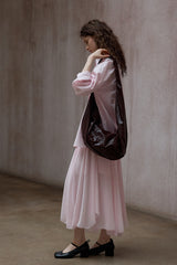 Lazy Lapel Long-Sleeved Shirt