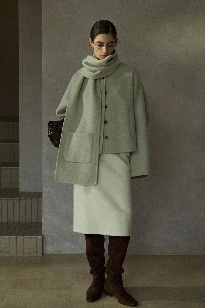 Pocket Long Scarf