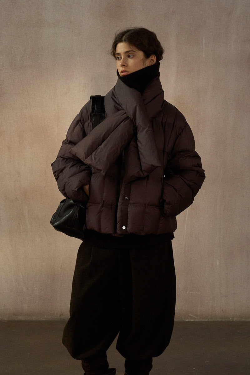 Cozy Quilted Winter Scarf