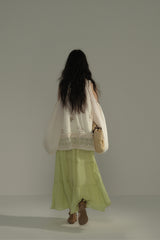 Pleated Resort Summer Skirt