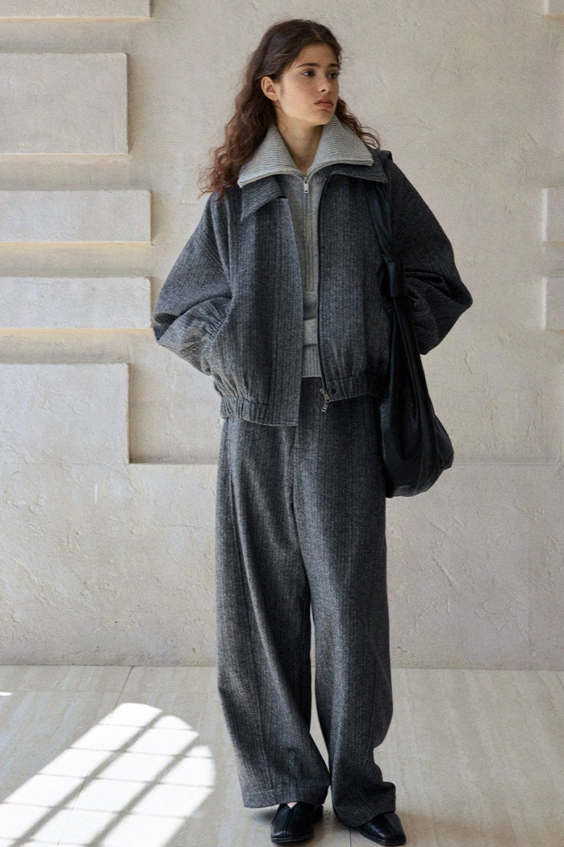 Boxy Bomber Jacket