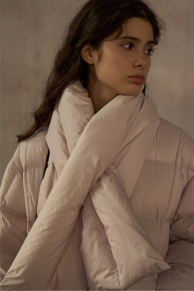 Cozy Quilted Winter Scarf