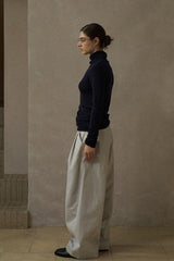 Stacked Turtleneck Knit Top