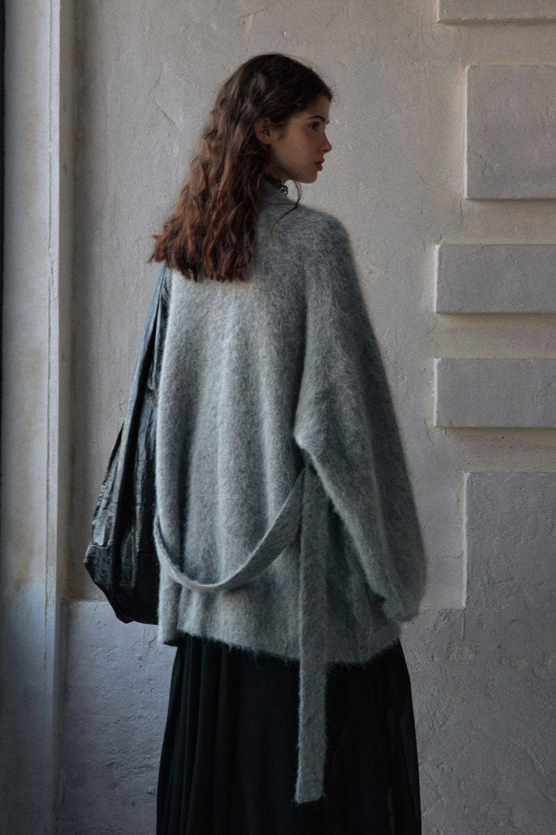 Relaxed Mid-Length Cardigan