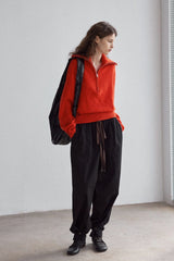 Lapel Sweater Pullover