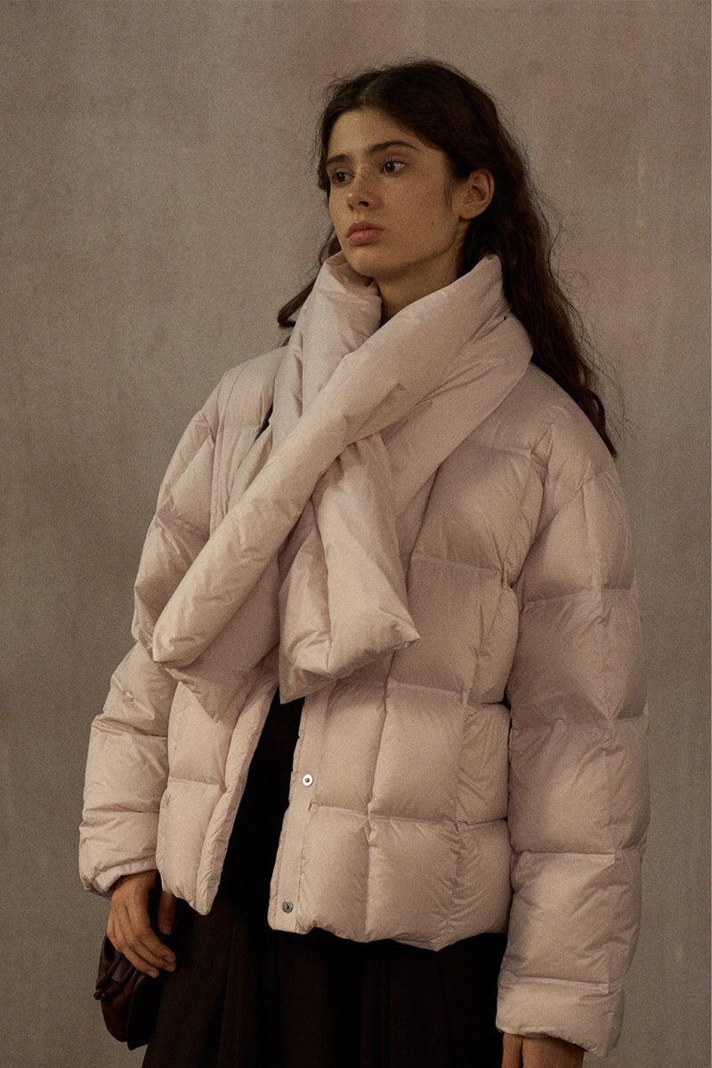 Cozy Quilted Winter Scarf