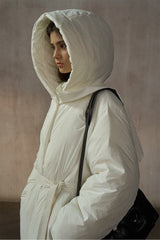 Oversized Hooded Puffer Coat