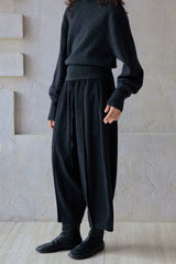 Drawstring Balloon Slacks