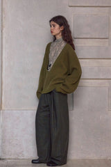 Volumetric Tapered Pants