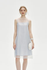 Layered Straight Sleeveless Dress