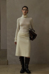 Stacked Turtleneck Knit Top