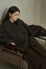 Cropped Reversible Lapel Jacket